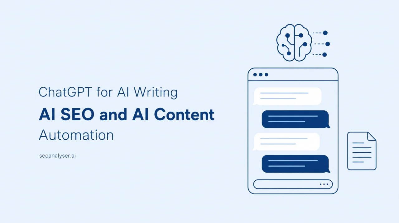 ChatGPT for AI Writing, AI SEO AI Content Automation ChatGPT for AI Writing, AI SEO AI Content Automation