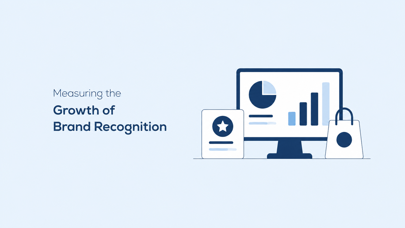 Measuring the growth of brand recognition using analytics and brand performance metrics
