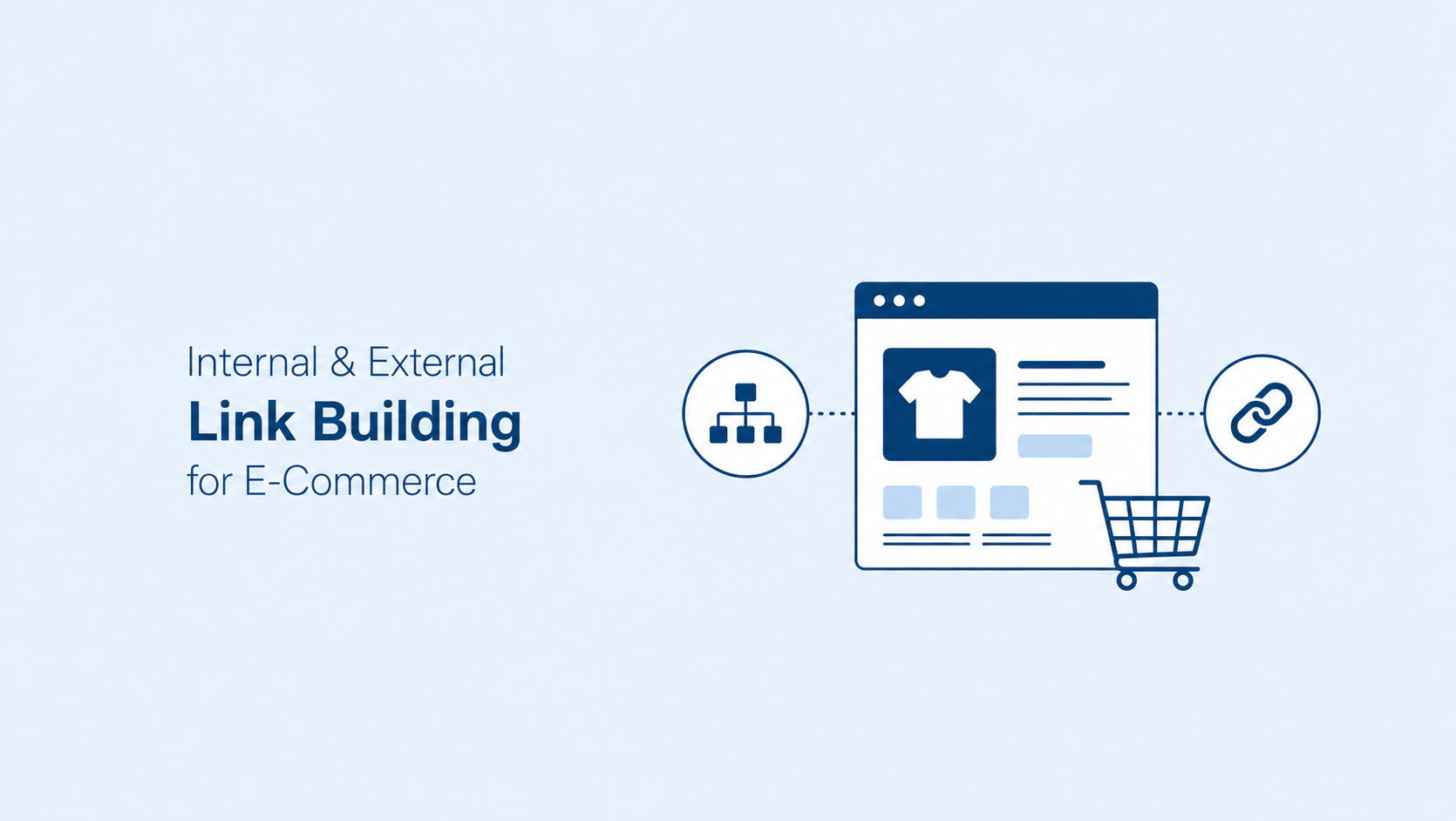 Internal and external link building for e-commerce