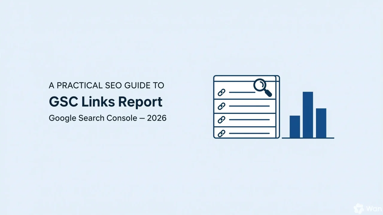 Google Search Console Links Report 2026