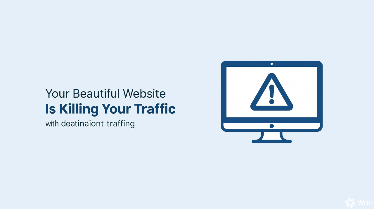 Your Beautiful Website Is Killing Your Traffic Your Beautiful Website Is Killing Your Traffic