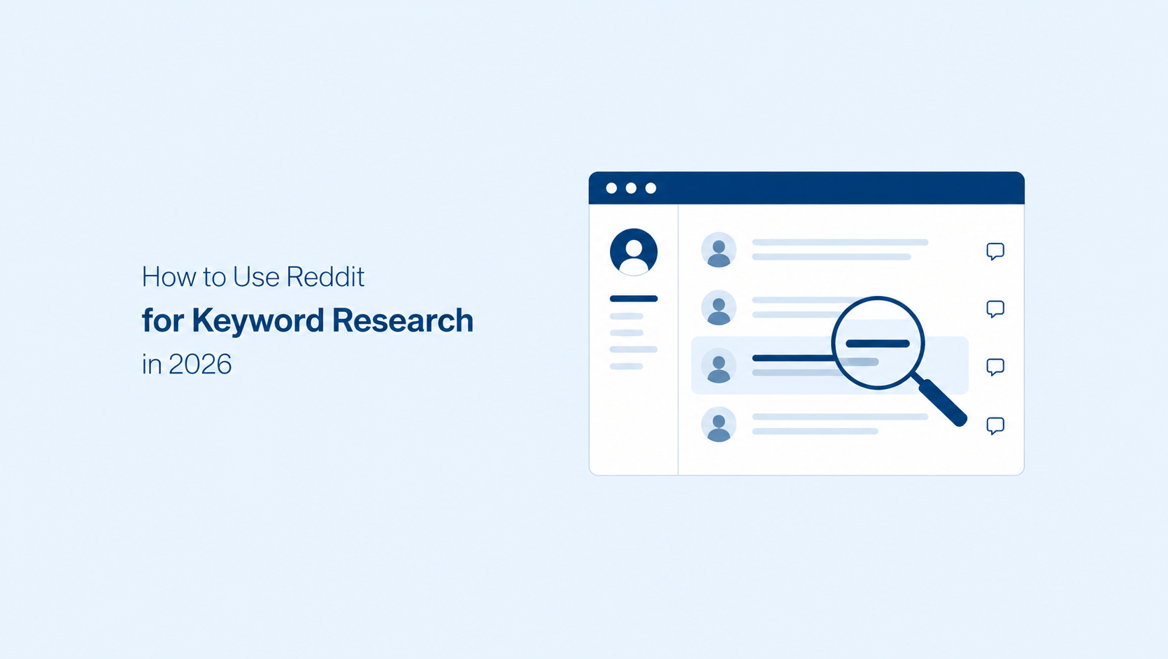 How to Use Reddit for Keyword Research in 2026 - SEO Analyser