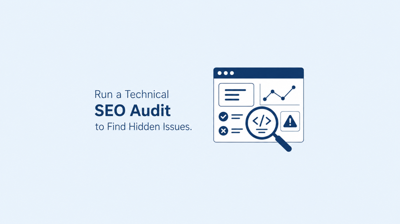 Run a Technical SEO Audit to Find Hidden Issues