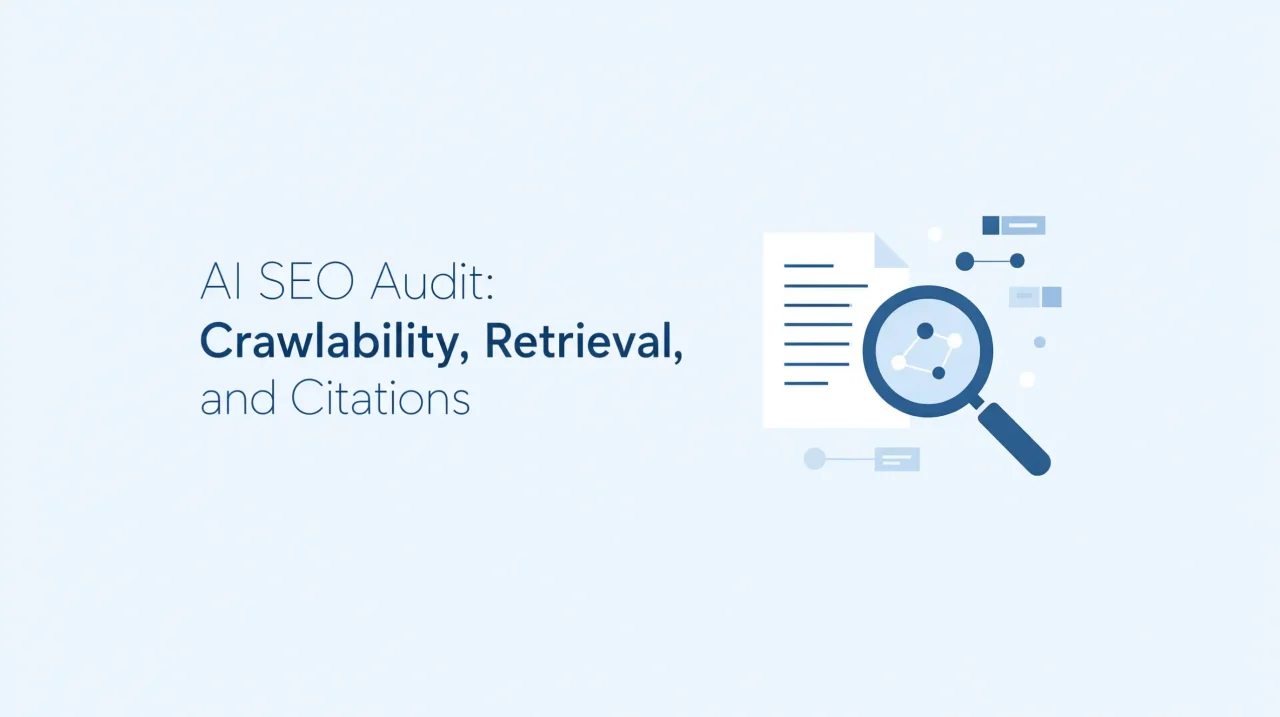 AI SEO Audit Crawlability Retrieval and Citations