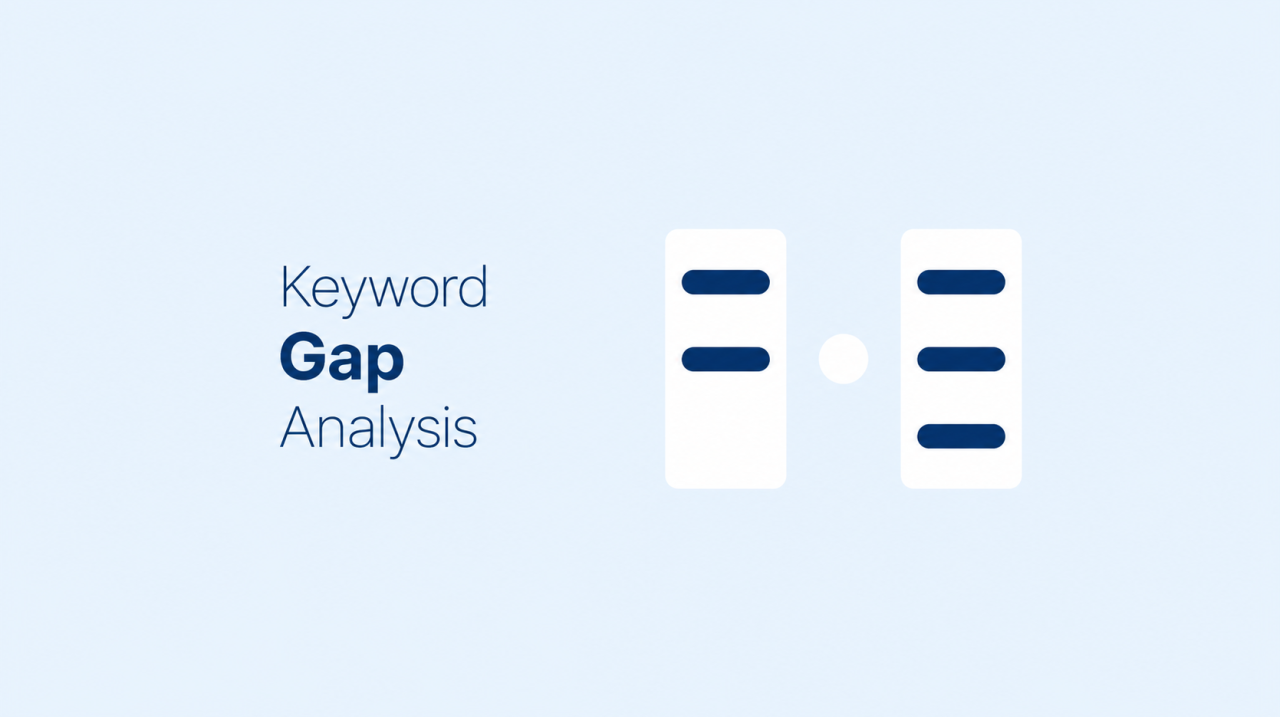 Competitor Keyword Gap Analysis Competitor Keyword Gap Analysis