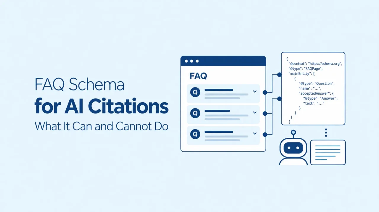 FAQ Schema for AI Citations Does It Actually Help FAQ Schema for AI Citations Does It Actually Help