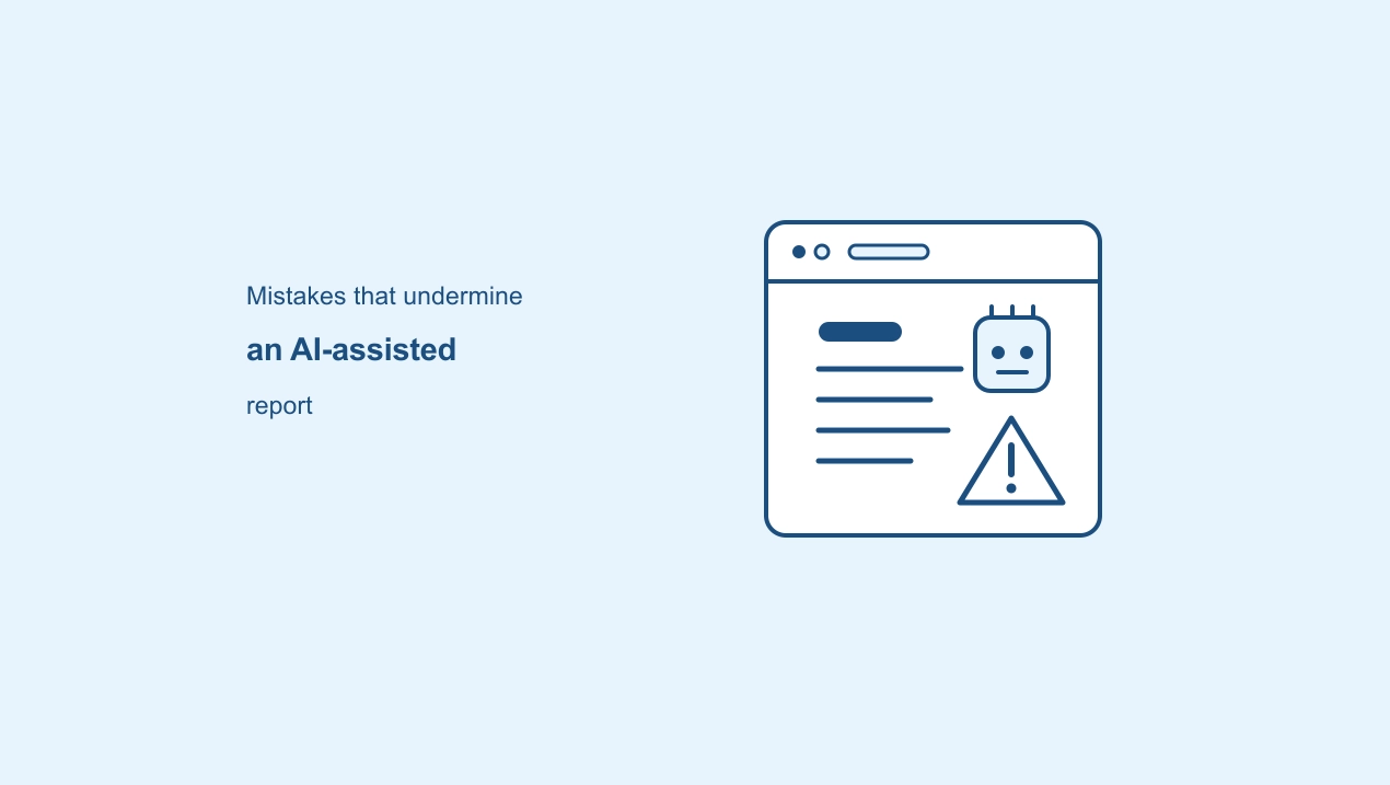 Common mistakes that undermine AI-assisted SEO reporting