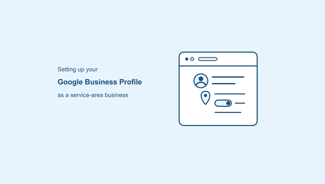 Google Business Profile setup for a service-area business