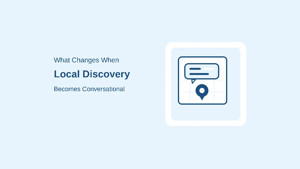 Local search shifting from short keyword queries to conversational questions with several constraints