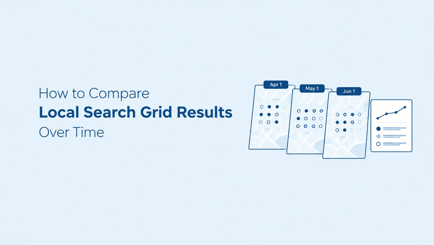 Comparing local search grid results over time
