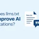 Does llms.txt improve AI citations_ Does llms.txt improve AI citations