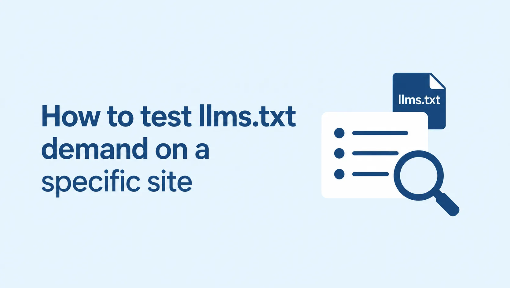 Inspecting llms.txt requests in server logs