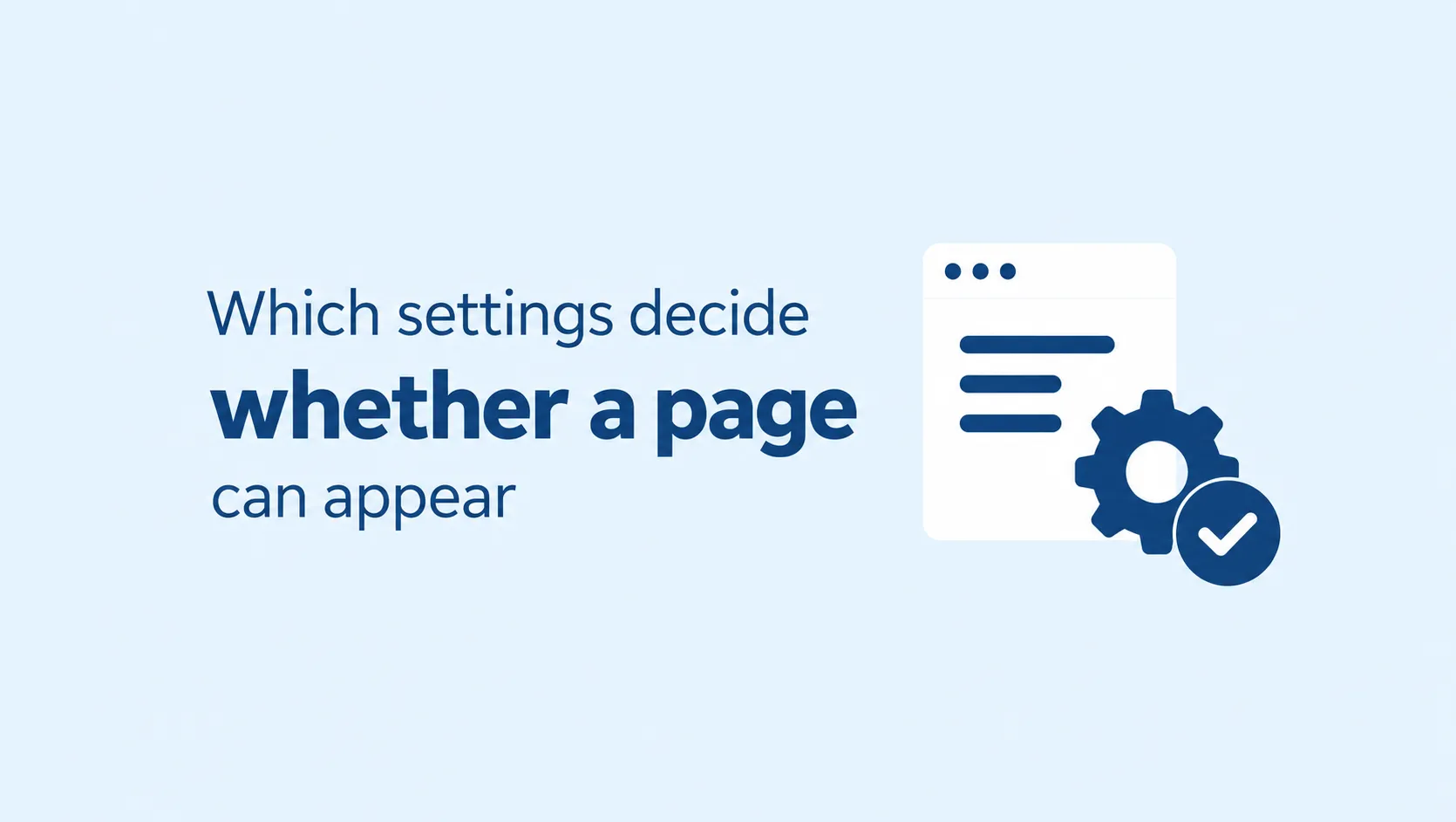Page eligibility settings for Google AI Mode