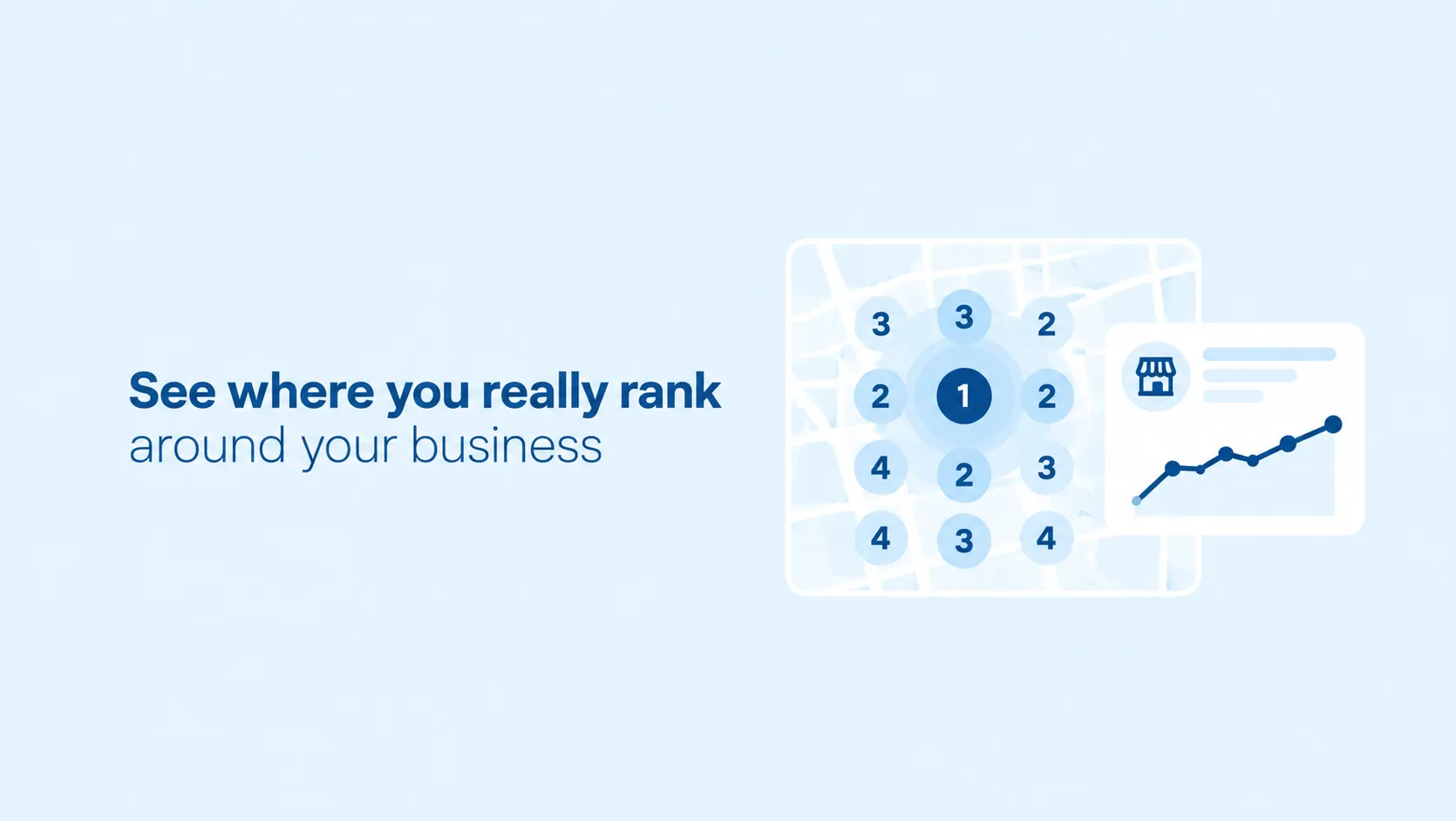 See where you really rank around your business